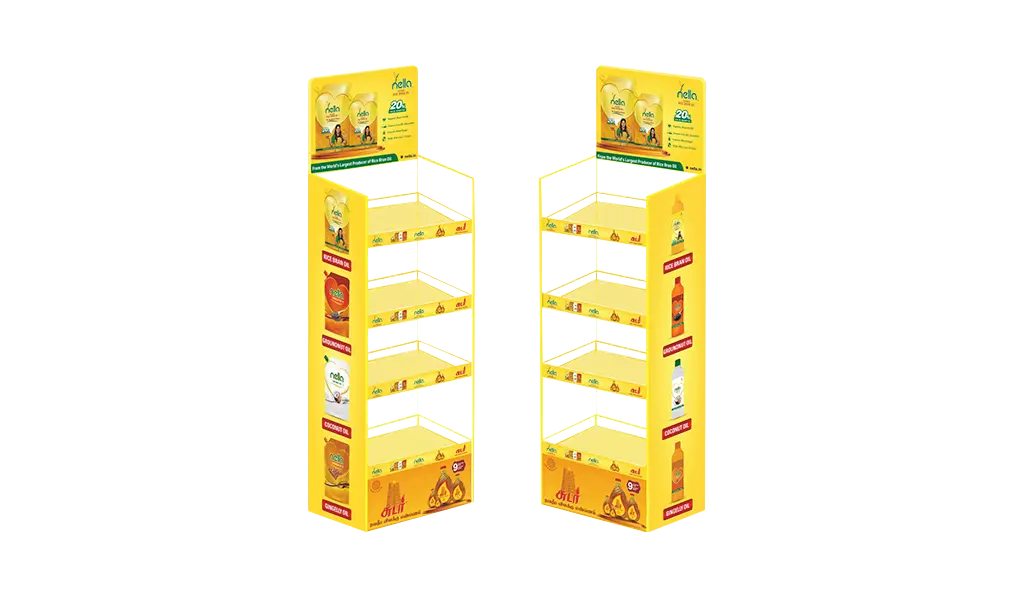 Heavy Metal Retail Display Rack - Model 3